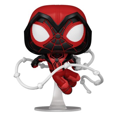Marvel's Spider-Man POP! Games Vinyl Figura Miles Morales Red Suit 9 cm