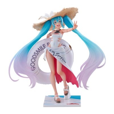 Hatsune Miku GT Project PVC Szobor 1/7 Racing Miku 2024: Tropical Ver. 21 cm