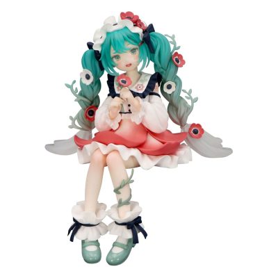 Hatsune Miku Noodle Stopper PVC Szobor Hatsune Miku Flower Fairy Anemone 14 cm