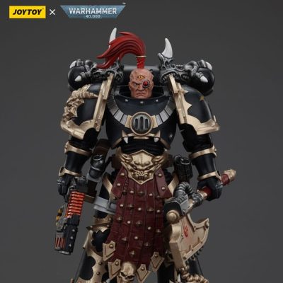 Warhammer 40k Akciófigura Chaos Space Marines Black Legion Chosen with Plasma Pistol and Power Axe 20 cm