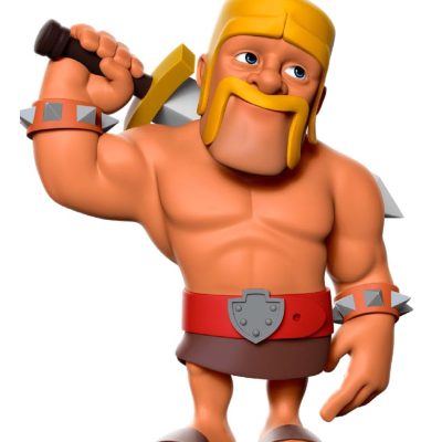 The World of Clash Minix Figura Clash of Clans Barbarian 12 cm