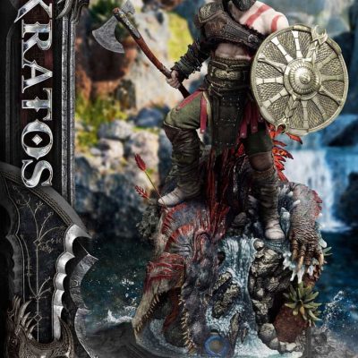 God of War: Ragnarok Real Elite Masterline Series Szobor 1/3 Kratos Ultimate Version 95 cm