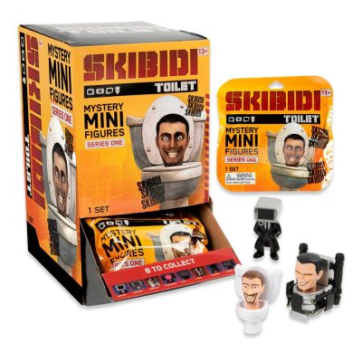Skibidi Toilet MiniFigura 6 cm Series 1 Display (24)