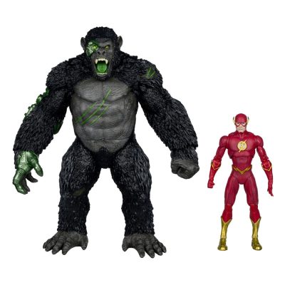DC Multiverse Akciófigura 2-Pack Flash vs. Titano 18 cm
