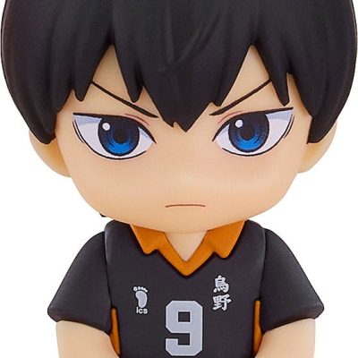 Haikyu!! Nendroid Plus: Rubber Mascot mini Szobor Tobio Kageyama 8 cm