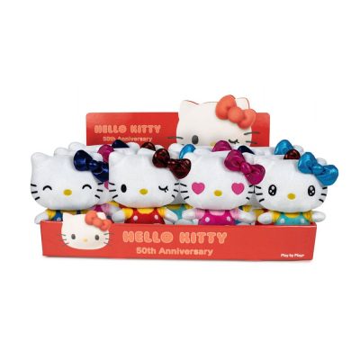 Hello Kitty Plüss Figura 16 cm 50th Anniversary Display (12)