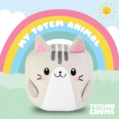 Totemu Chums Cute ´n´ Kawaii Plüss Figura Cat 19 cm