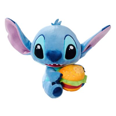 Lilo & Stitch Plüss Figura Stitch with Burger 25 cm