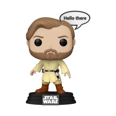 Star Wars: Sayings POP! Plus Movies Vinyl Figura Obi-Wan Kenobi 9 cm