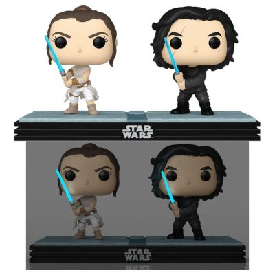 Star Wars POP! Movie Moments Vinyl Bobble-Head 2-Pack Kylo & Rey 9 cm