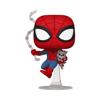 Spider-Man POP&Buddy! Movies Vinyl Figura Spidey w/Sandwich(Dog) 9 cm