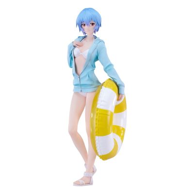 Rebuild of Evangelion Pop Up Parade L PVC Szobor Beach Queens: Rei Ayanami 22 cm