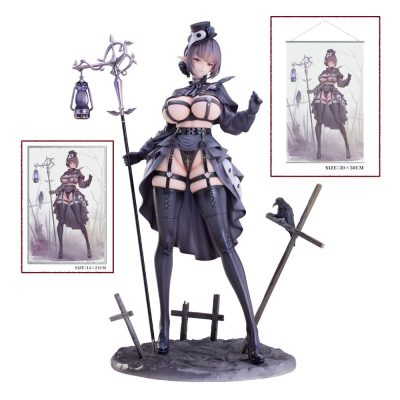 Original Character PVC Szobor 1/6 Pest Doctor Kara Deluxe Edition 30 cm