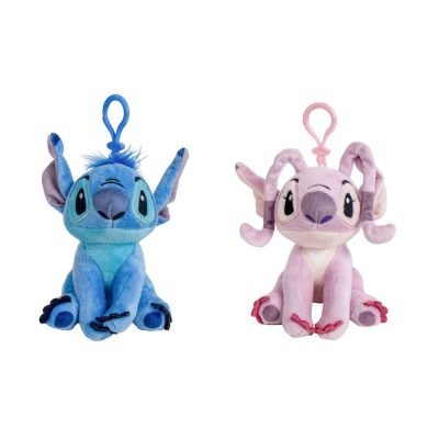 Lilo & Stitch Plüss Figura & Clip On 12 cm Assortment (16)
