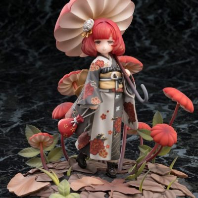 The Mushroom Girls PVC Szobor 1/1 No.6 Marasmius Haematocephalus 23 cm