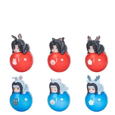 HeGrandmaster of Demonic Cultivation Yura Yura Mascot Mini Figura 5 cm Display (6)