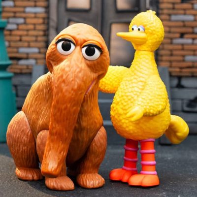 Sesame Street ReAction Akciófigura 2-Pack Big Bird and Mr. Snuffleupagus 10 cm