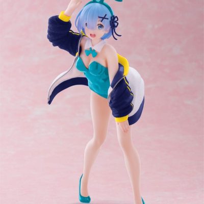 Re:Zero Starting Life in Another World Coreful PVC Szobor Rem (Jacket Bunny Ver.) Renewal 18 cm