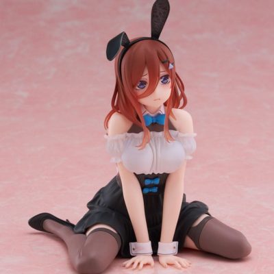 The Quintessential Quintuplets 3 PVC Szobor Desktop Cute Figura Miku Nakano (Bunny Ver.) 13 cm