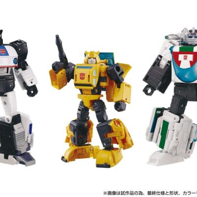 Transformers Dramatic Capture Series Akciófigura 3-Pack Cybertron Chase
