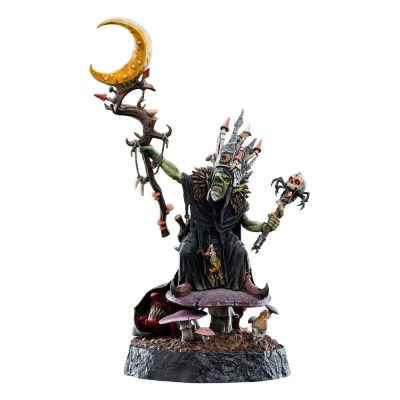 Warhammer: Age of Sigmar Szobor 1/6 Skragrott the Loonking Limited Edition 41 cm