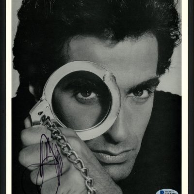 David Copperfield 8X10 aláírt fotó