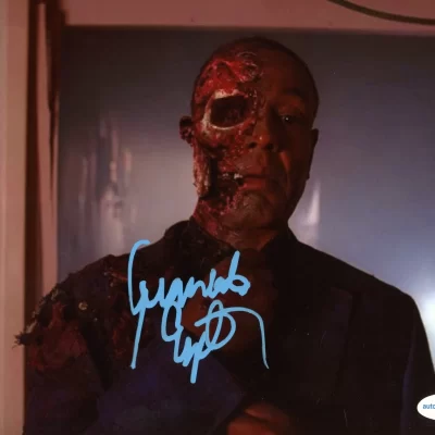 Totál szívás Giancarlo Esposito 8X10 aláírt fotó (BOOOM)