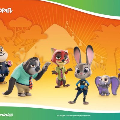 Zootopia Mini Egg Attack Blind Box Figura Series 10 cm Assortment (6)