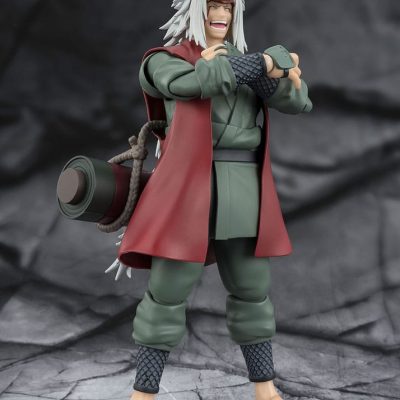 Naruto S.H.Figuarts Akciófigura Jiraiya Hidden Leaf Heroic Master Sage (Sage Mode Set) 17 cm