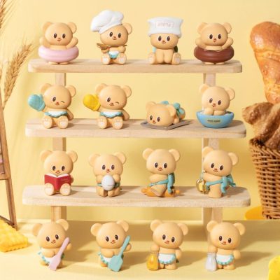 Butterbear Baked with Love Series Mini Figura 3-Pack Chubby Face 9 cm Display (6)