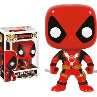 Marvel Comics POP! Vinyl Bobble-Head Deadpool Two Swords 10 cm