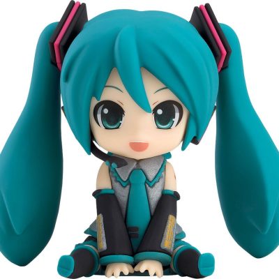 Character Vocal Series 01: Hatsune Miku Piapro Characters Rubber Mascot Nendroid Plus Mini Figura Hatsune Miku 8 cm