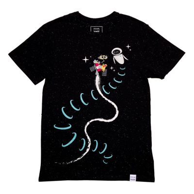 Pixar by Loungefly Tee T-Shirt Unisex Wall-E & Eve Size XL
