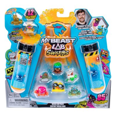 Mr. Beast Lab Swarms Mini Figura 12-pack Mega Lab 2 3 cm Assortment (4)