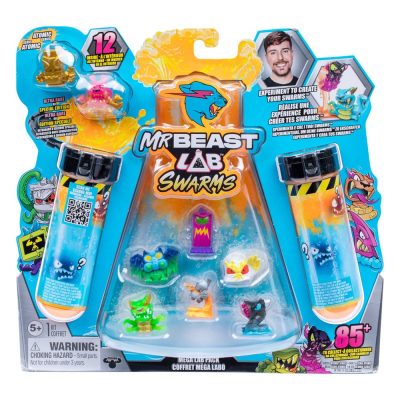 Mr. Beast Lab Swarms Mini Figura 12-pack Mega Lab 4 3 cm Assortment (4)