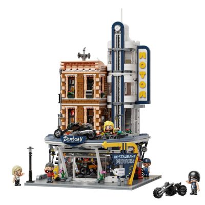 Pantasy Original Construction Set Motorcycle Resturant