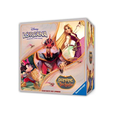 Disney Lorcana TCG Domäne von Dschafar llumineer's Trove (24) *German Edition*
