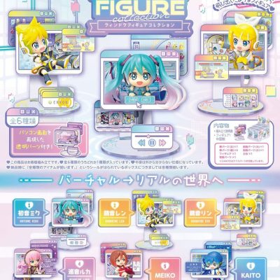 Hatsune Miku Mini Figura 6 cm Window Figura Collection Display (6)