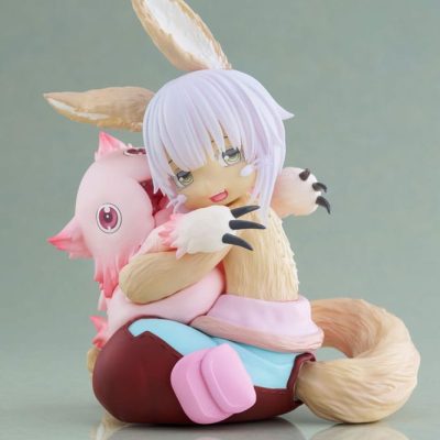 Made in Abyss: The Golden City of the Scorching Sun PVC Szobor Desktop Cute Figura Nanachi & Mitty Reissue 13 cm