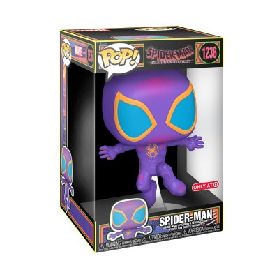 Spider-Man #1236 Jumbo Blacklight Target Exclusive Funko Pop! figura