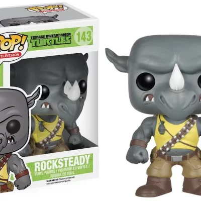 Teenage Mutant Ninja Turtles Rocksteady #143 Funko Pop! figura