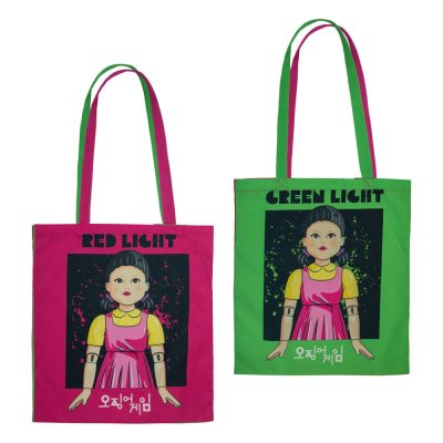 Squid Game Tote Táska Red light green light