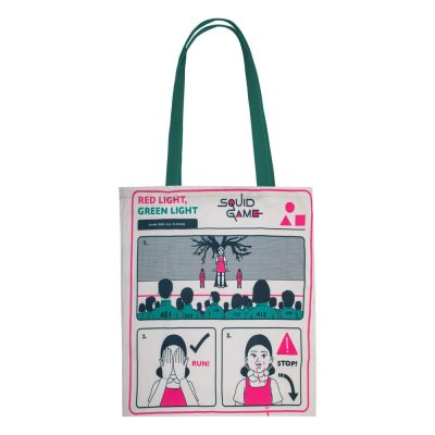 Squid Game Tote Táska Young-hee Blue Print