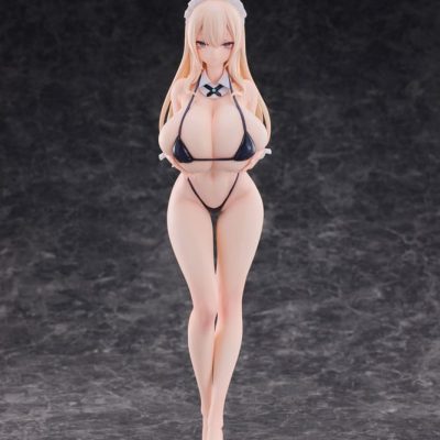 Original Character PVC Szobor 1/6 Dosukebe Bikini wo Kitekureru Juujun na Maid-san Illustration by Himuka Yuzuki 27 cm