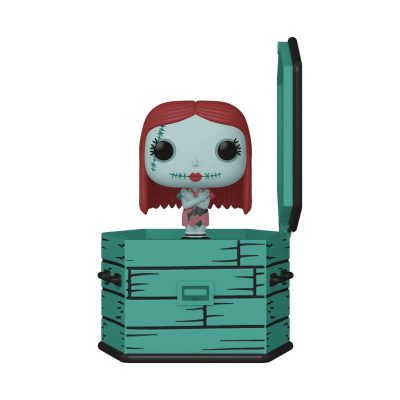 The Nightmare Before Christmas Coffin Pocket POP! Vinyl Figura Sally Sewing 6 cm