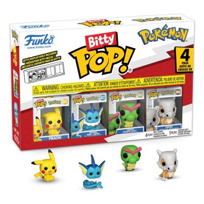 Pokémon Bitty POP! Vinyl Figura 4-Pack Series 1 2 cm