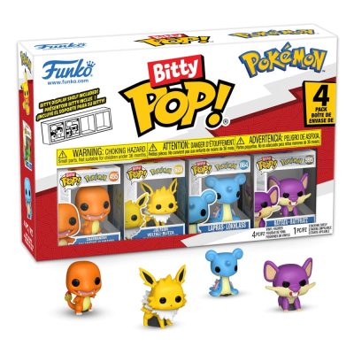 Pokémon Bitty POP! Vinyl Figura 4-Pack Series 2 2 cm