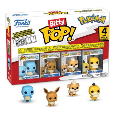 Pokémon Bitty POP! Vinyl Figura 4-Pack Series 4 2 cm