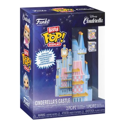 Disney Bitty POP! Display with 2 Vinyl Figura Cinderella's Castle