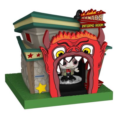 Beetlejuice Bitty POP! Towns Vinyl Figura Beetlejuice and Dante's Inferno Room